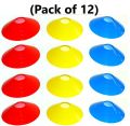 Training Cones Discs Plates Sport Soccer Training Sign Dish Cones Marker Discs Marker Bucket Football Training Sign Dish Agility Training Cones Multicolor Flexible Durable, Training Equipment for Football, Basketball, Agility, Field Marker, Spot Marker. 
