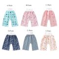 Children's Cotton Training Pants Cloth Diaper Skirt Washable Waterproof Reusable Diaper Pants High Waist Diaper Skirt. 