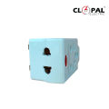 Clopal 13A Flat 3 Pin Multi Plug & Socket with Fuse Protection. 