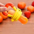 Baby Fruit Feeder Pacifier - Fresh Fruit Specifier for Infants - Safe BPA-Free Silicone Baby Food Feeder - Easy to Clean - Soft Teething Toy for Babies - Best for Healthy Feeding. 