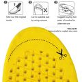 【Footprint】 Height Increase Insoles Full Insoles Shoe Cushion Pads For Men And Women 1Pair 1.5Cm / 2.5Cm / 3Cm. 