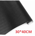 30 x 40 cm Black 3D Carbon Fiber Vinyl Car Wrap Sheet Car stickers and Decals Motorcycle Car Styling Accessories Automobiles, Laptop Stickers, Mobile Stickers custom. 