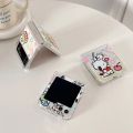 Cute Sanrio Pochacco KEROKERO KEROPPI Phone Case for Samsung Galaxy Z Flip 3 4 Z Flip 5 OPPO Find N2 Flip 5G PC Hard Back Cover. 