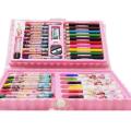 Multi Colour 42 PCS Kit-Set With Button Box Best Quality include High lighter & Markers-Increase your child Drawing & Crafting Ability. 