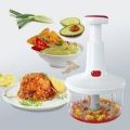 Food & Vegetable Cutter Chopper Twist Cut Manual Food Processor. 