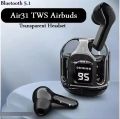 Air31 AirPods TWS – True Wireless Stereo Bluetooth Earbuds | Deep Bass, High-Quality Touch Sensors & Mic | Wireless Earbuds & Sports Headset for All Devices. 