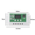 10A 12V/24V Solar Charge Controller PWM Battery Charger PV Regulator for Lead Acid Battery Li-Ion Lithium Batteries. 