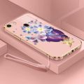 Casing For OPPO F5 OPPO A79 OPPO A75 OPPO A73 OPPO F5 PLus OPPO F5 YOUTH Beautiful Butterfly Design Phone Case Plating Edges Silicone Soft Cover With Free Lanyard. 