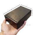 6x4x2 inch Folding box Strong corrugated boxes | Pink & Black  Box Carton Box for Packaging Material. 