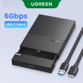 UGREEN HDD Case 2.5 Hard Drive Enclosure USB Type C SATA 5Gbps for SSD HDD 9.5 7mm External Hard Drive Disk Case Support UASP. 