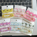 2PCS Anime Kawaii Acrylic Hairpin Girl Children Cute Bangs Clip Hair Accessories WANNA. 