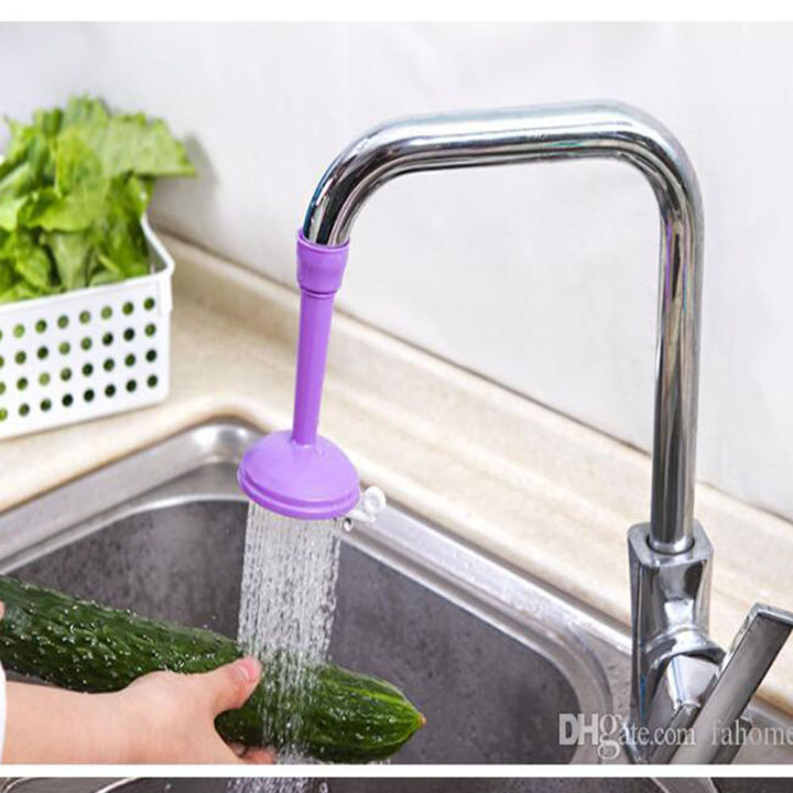 2 in 1 Silicone Kitchen Shower Splash Faucet Water-saving Filter Shower Water Rotating Spray Regulator Tap Water Filter Valve for Kitchen Bathroom Accessories