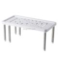 Detachable Expandable Shelf Adjustable Kitchen Counter Organizer Rack. 