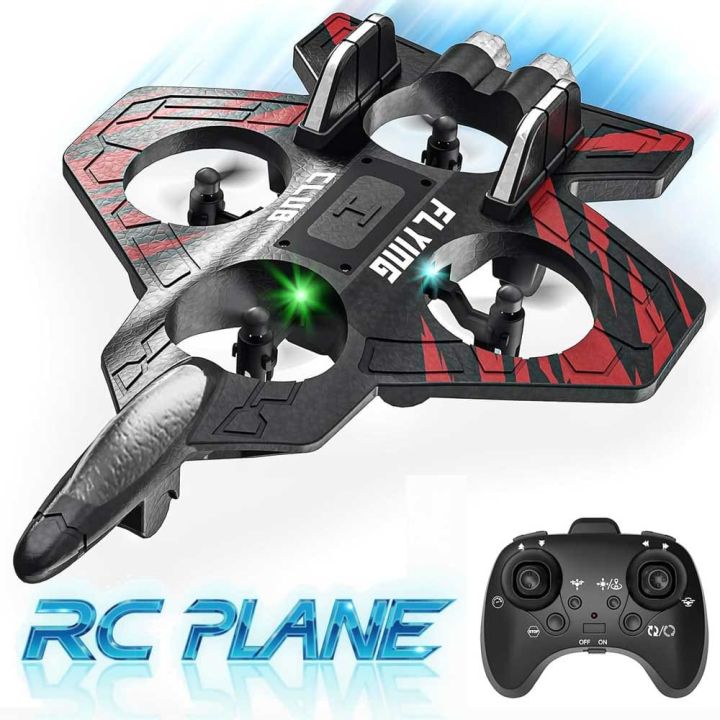 Premium Fighter Jet Remote Control Airplane – Rechargeable RC Stunt ...