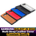 Samsung Galaxy J5 2016 Back Cover Multicolour Strap Leather Case For Samsung Galaxy J5 2016. 