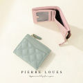 Pierre LOUES Mizuki Wallet Women's Small Folding Wallet PU Leather Premium BAEOS. 