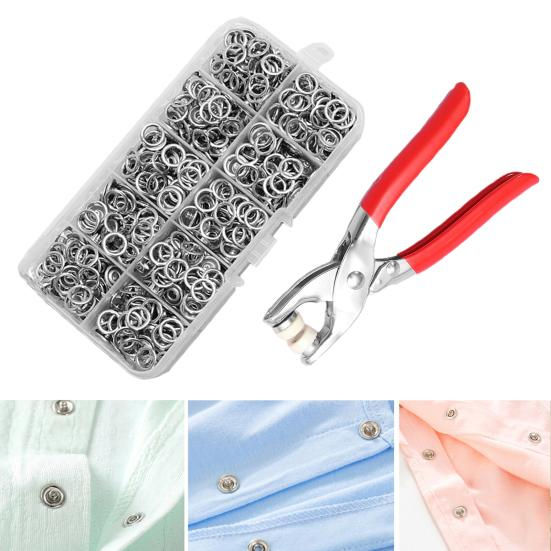 Heavy Duty Button Pliers for Snap Fasteners – DIY Clothes, Leather ...