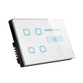 Intelligent Living with WiFi-Enabled Tempered Glass Smart Switches. 