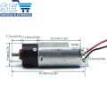 3V DC 1300RPM Gear Motor High Speed Mute Large Torque Micro Geared  Motor. 