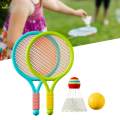 Kids Badminton Tennis Set Game Tennis Racquets Set for Beach Toys Girls. 