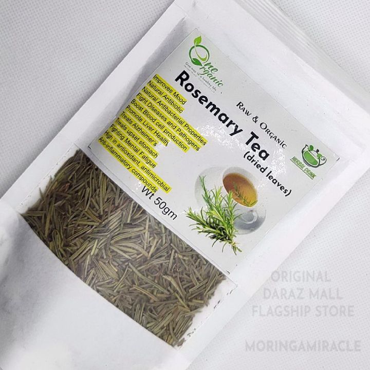 OneOrganic Rosemary Tea 50gm -  reduce anxiety, boost mood, and improve concentration and memory, Brain & Eye