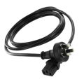 Computer Power Cable 3 Pins Copper Australian Genuine Branded Power Cord (AU Plug) 1.5M. 