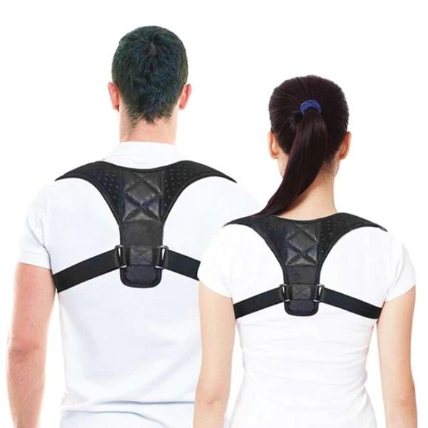 Adjustable Upper Back Shoulder Support Posture Corrector Spine Corset Chest Belt