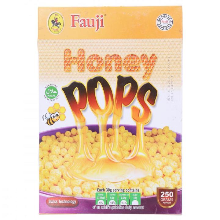 FAUJII CEREAL HONEY POPS 250 GM