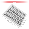 20 Pairs 3D Chemical Fiber Lashes Natural False Eyelashes Dramatic Volume Fake Lashes Makeup Extension Eyelashes. 