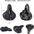 Bike Bits Bazaar Comfortable Wide Soft Seat/Saddle for Giant Mountain Bike/ cycle seat/ soft seat for cycle/ seat for exercise & outdoor and indoor bicycles.. 