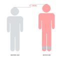 1 Pair Unisex Comfortable Height Increase Invisible Insole Heel Lift Insert Memory Foam Insoles Shoes Feet Shoes Up Pad Cushion. 
