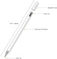 Stylus Pencil for íPád , MËKO 2 in 1 Magnetic Disc Stylus Touch Screen Pens for Ápplé íPhöne/ípád prö/Mini/Aïr/Android/Micròsoft/Surface and Other Touch Screens Bundle with 5 Replacement Tips-White. 