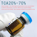 TCA 20% 30% 35% 40% 50% 60% 70% Pure TCA Peel Solution for Sun Damage Fine Lines Wrinkles Dull Skin Uneven Skin Tone Enlarged Po. 