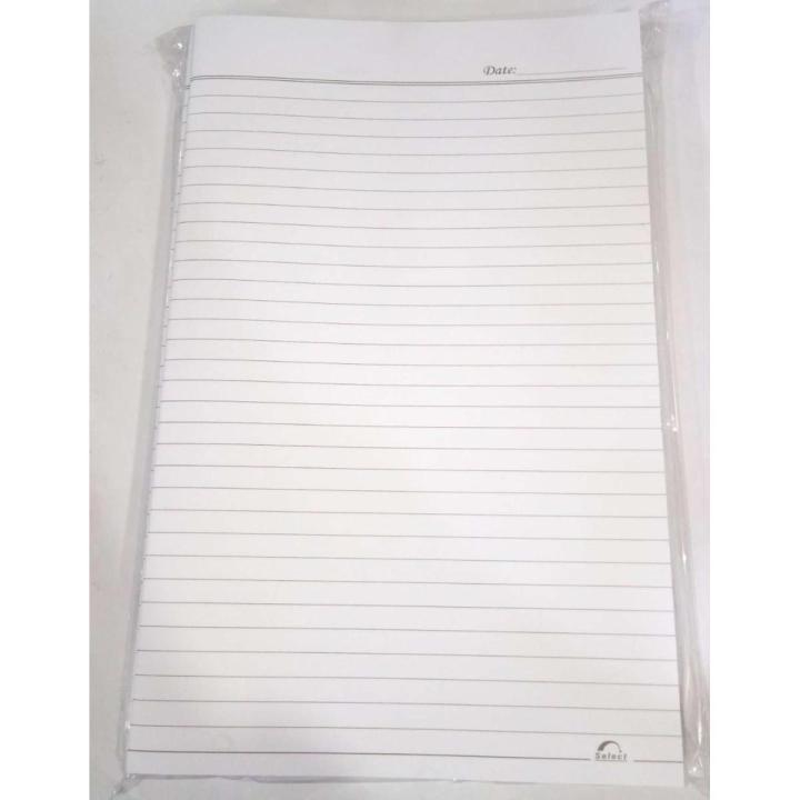 Ruled Paper Imported Full Scape - 12 Sheets Piles x 6 Pcs