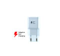 EU 2 Pin Plug EP-TA20 Fast Charging Travel Adapter For Samsung & Other Android Smart Phones - White. 