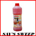 Sweep toilet cleaner and drain opener Bottles liquid Sweep Fast action 1000ml 99.99% kill Germsliquid sweep. 