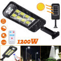 213LED Solar Light Led Outdoor Solar Lamp PIR Motion Sensor With Remote Control. 