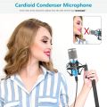 NEEWER USB Microphone Kit 192KHZ/24BIT Plug & Play Computer Cardioid Mic Podcast Condenser Microphone with Professional Sound Chipset for YoùTube/Gaming Record, Arm Stand/Shock Mount (Blue)(NW-8000-USB. 
