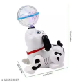 Dancing Dog With 360 Degree Rotating - White. 