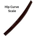 Shirt Cutting Measuring Hip scale Curve Scale 24 inch. 
