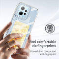 For Xiaomi Redmi Note 12 4G Card Holder Wallet Cover for Xiaomi Redmi Note 12 4G Soft Silicone Case. 