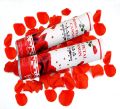 Rose Party Popper Heart Shaped Confetti Party Popper for Wedding Anniversary, Engagement ( Pack of 2). 