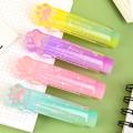 Panda Online Creative Cute Cat Claw Dream Jelly Eraser Scalable Push-pull Portable Eraser without Leaving Any Marks. 