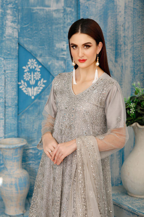 fashion%20fiesta%20ready%20to%20wear%20stitched%20party%20wear%20dress%20-%20Image%203