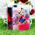 Apple iPhone 6 Back Cover Water Glitter Shiny Ladies ( Stylish Fancy Cover For Girls ) Soft Silicon Case For iPhone 6. 