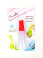 Portable Silicone Oil Bottle With Brush Multicolor. 