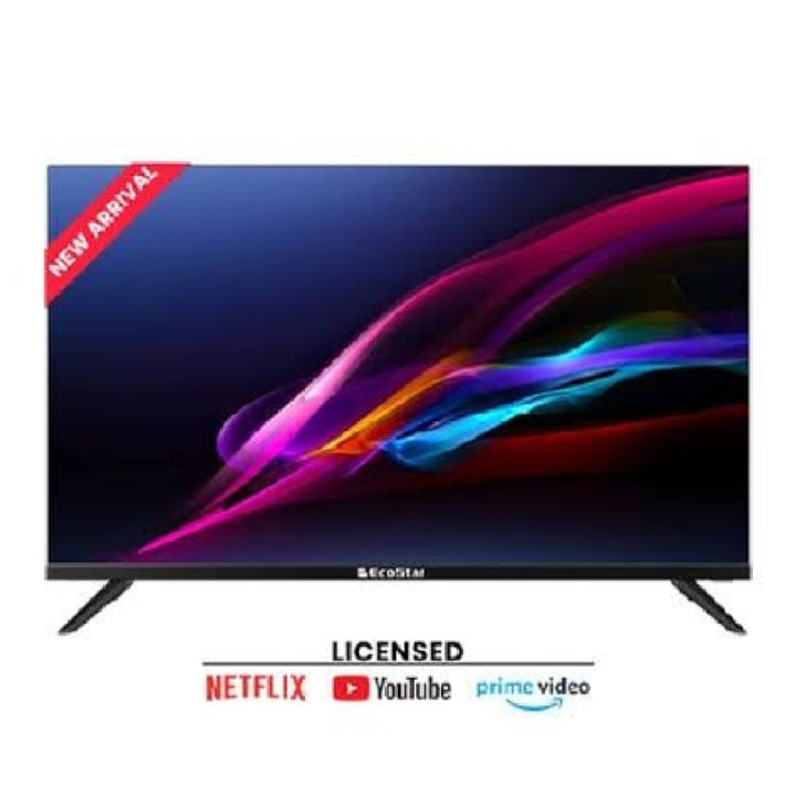 Ecostar 32 Inch Andoid Led Smart TV CX-32U871 A+ Black Full HD Built-in Screen Cast Dolby Sound 2 year Brand Warranty