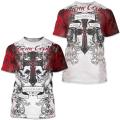 Archaic By Affliction Colisson 3d Print Men O-neck T Shirt For Man Clothing Casual Short Sleeve Summer Y2k Clothing Anime Tees. 
