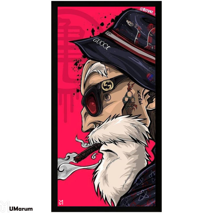 Savage Anime Poster Frame, Gaming wall poster Frame , Decoration piece
