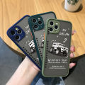 UCUC for Huawei Y6S Back Cover Dream Off Road Vehicle Frosted Transparent Hard Phone Case Thin Shockproof Full Cover Camera Protect Case. 